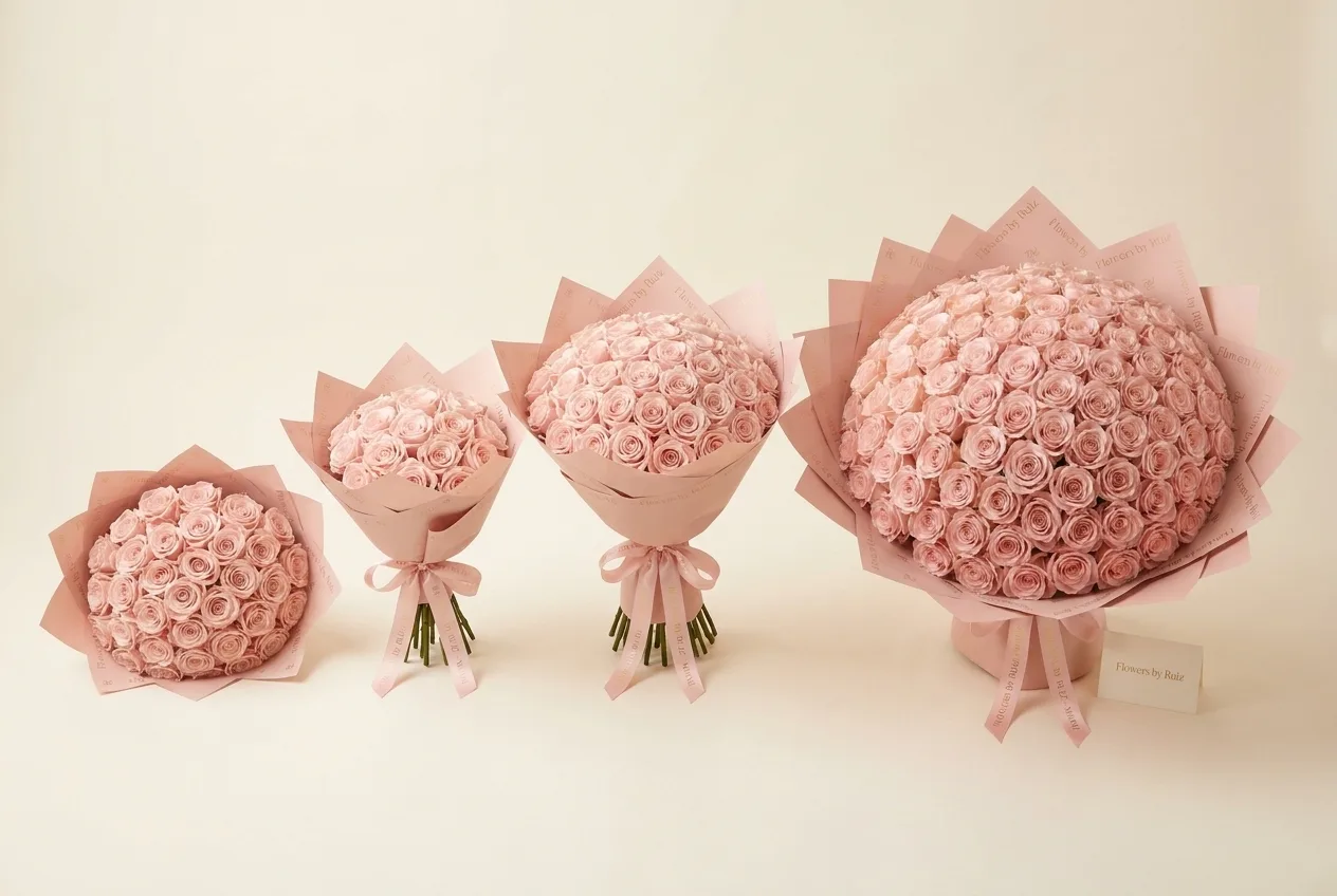 Bouquet Size Guide: 24 to 200 Stems, Flowers by Ruiz