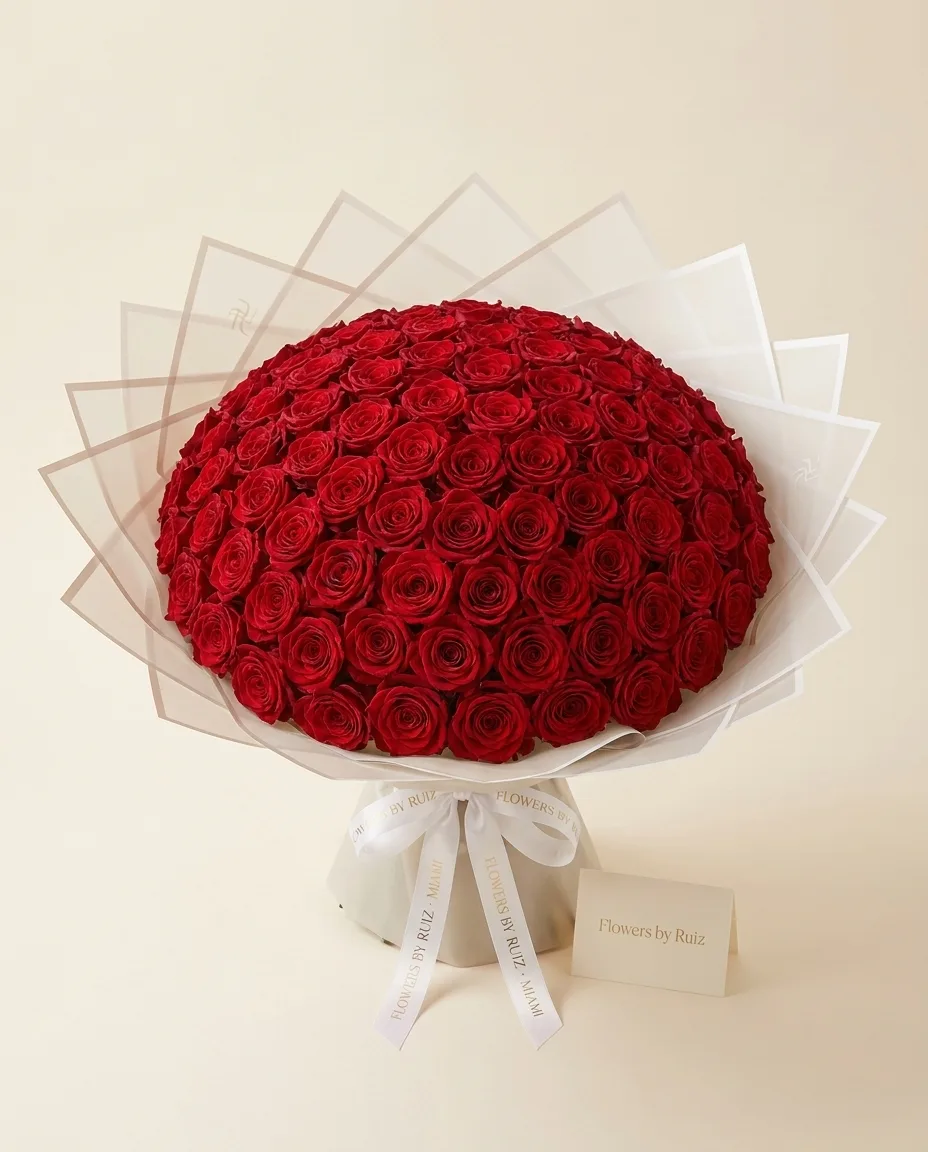 Grand Amour 150, 150 premium roses